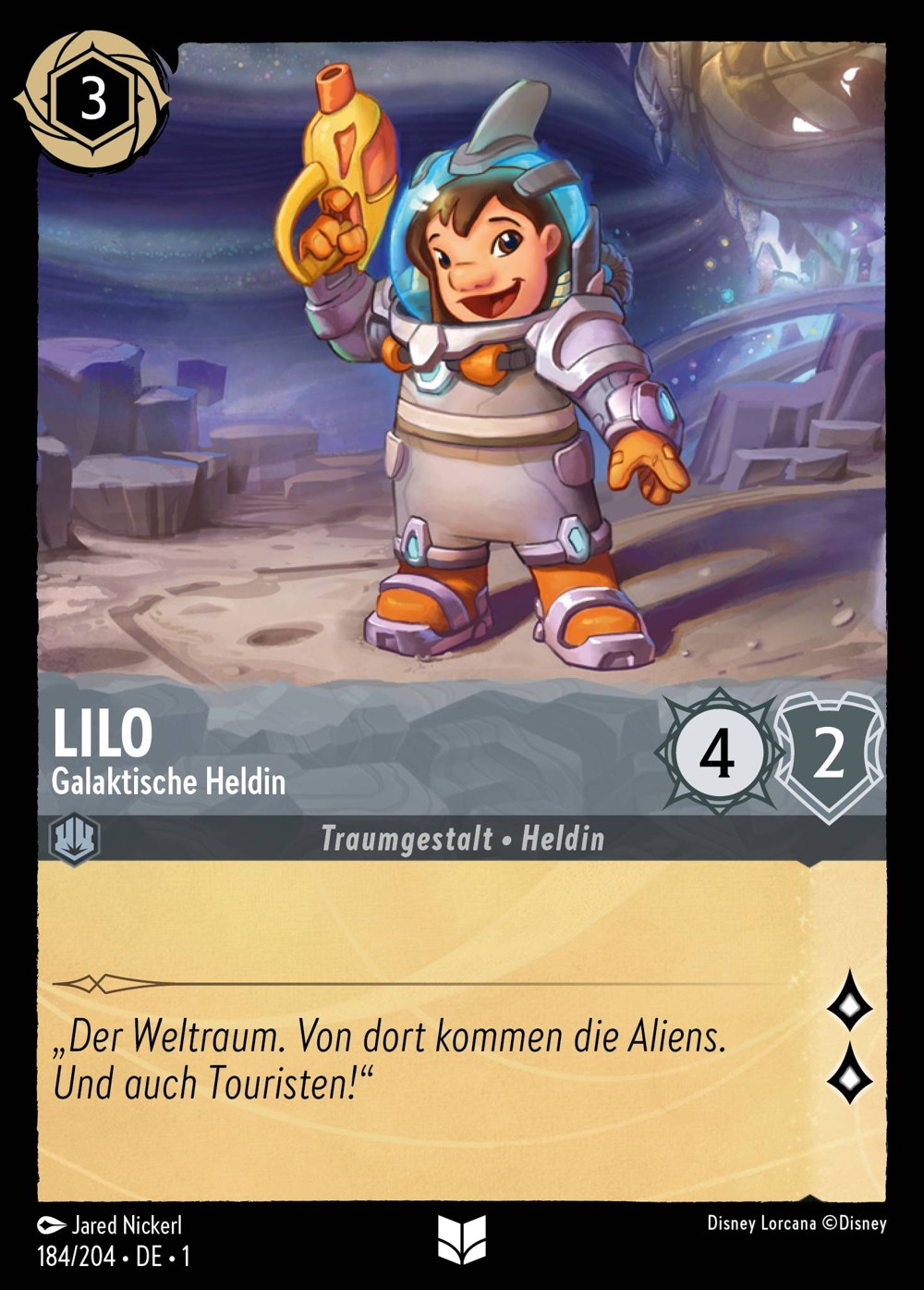 Lilo – Galaktische Heldin 184/204 – Das Erste Kapitel – Disney Lorcana – Deutsch – Near Mint