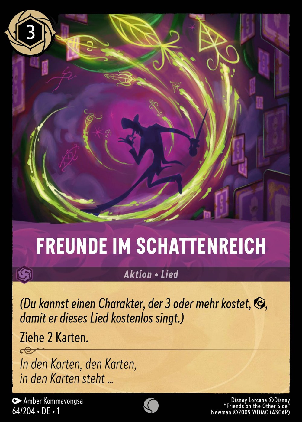 Freunde im Schattenreich 64/204 – Das Erste Kapitel – Disney Lorcana – Deutsch – Near Mint