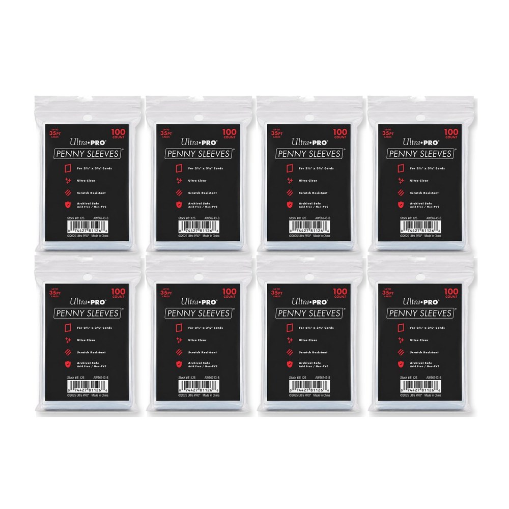 Sleeves 800er Vorratspack (8 × 100)