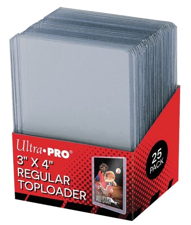 Aktion: 25 Ultra PRO Toploader 3 x 4 Zoll (max. 2 pro Bestellung)