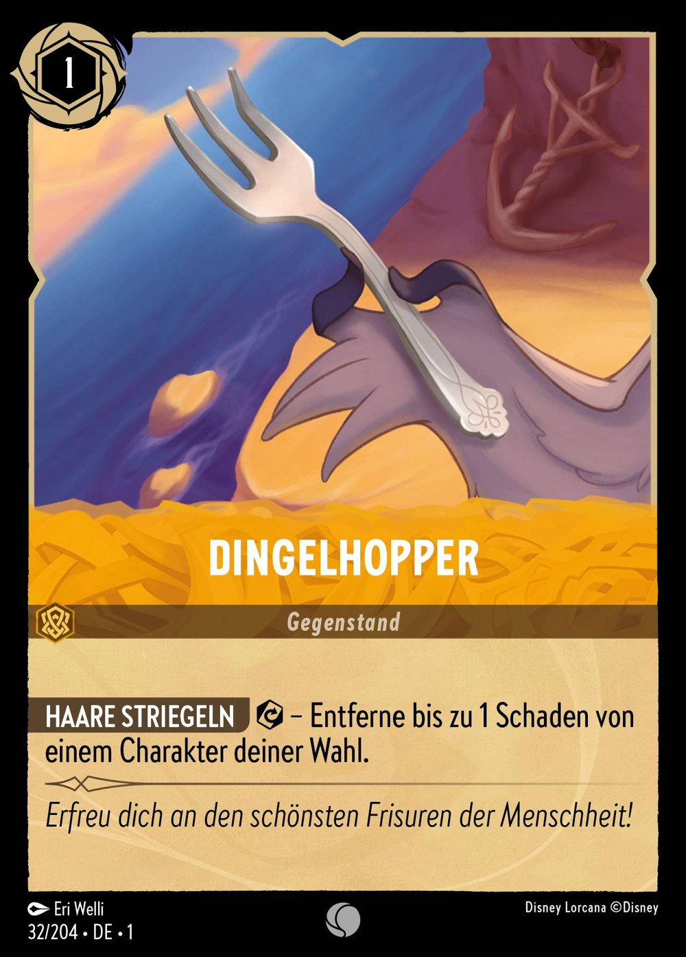 Dingelhopper 32/204 – Das Erste Kapitel – Disney Lorcana – Deutsch – Near Mint