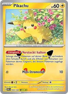 Pikachu Nr. 033