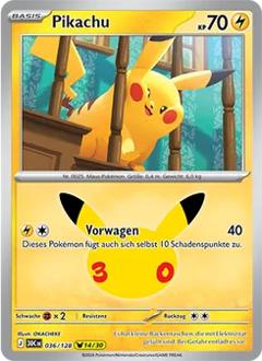 Pikachu Nr. 036
