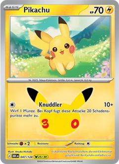 Pikachu Nr. 047