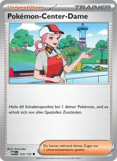 Pokémon-Center-Dame Nr. 123