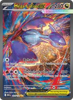 Mega-Latias-ex (181) aus dem Set Mega-Entwicklung