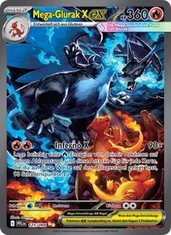 Mega-Glurak X-ex (125) aus dem Set Fatale Flammen