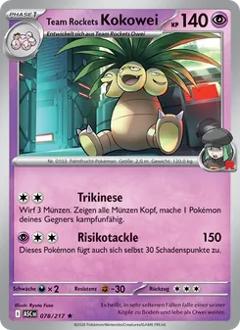 Team Rockets Kokowei Nr. 078