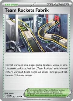 Team Rockets Fabrik Nr. 203