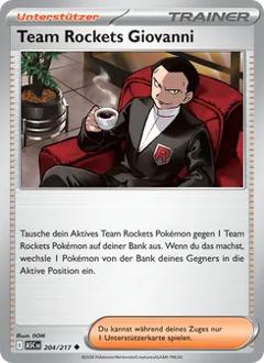 Team Rockets Giovanni Nr. 204
