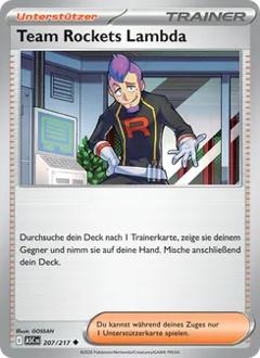 Team Rockets Lambda Nr. 207
