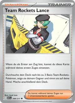 Team Rockets Lance Nr. 208