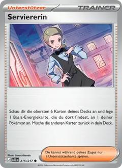Serviererin Nr. 215