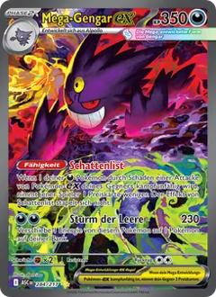 Mega-Gengar-ex (284) aus dem Set Erhabene Helden