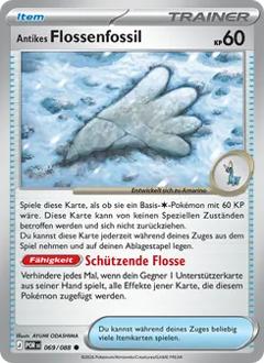 Antikes Flossenfossil Nr. 069