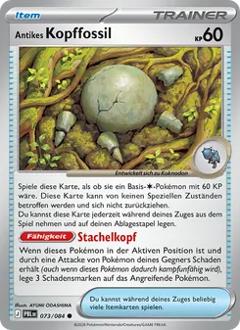 Antikes Kopffossil Nr. 073
