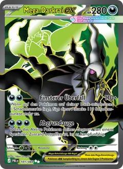 Mega-Darkrai-ex (101) aus dem Set Dunkelnacht