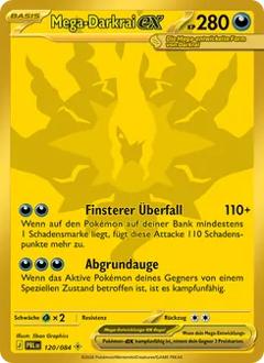 Mega-Darkrai-ex (120) aus dem Set Dunkelnacht