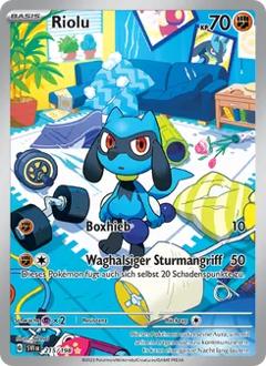 Riolu (215) aus dem Set Karmesin & Purpur