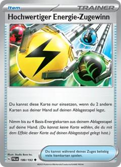 Hochwertiger Energie-Zugewinn Nr. 189