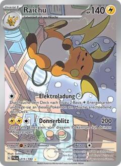 Raichu (211) aus dem Set Entwicklungen in Paldea