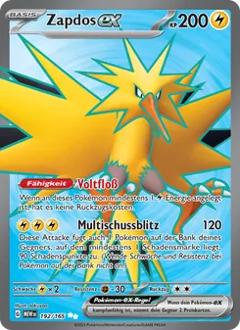 Zapdos-ex Nr. 192