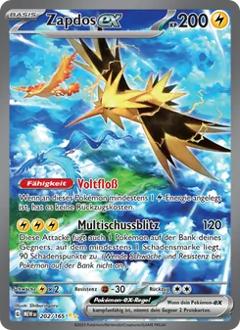 Zapdos-ex (202) aus dem Set 151