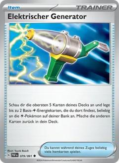 Elektrischer Generator Nr. 079