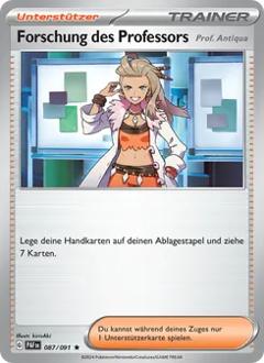 Forschung des Professors Nr. 087