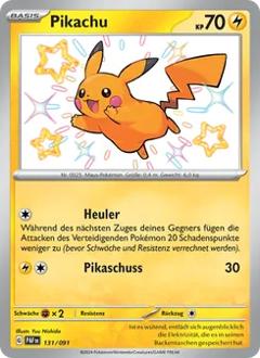 Pikachu (131) aus dem Set Paldeas Schicksale