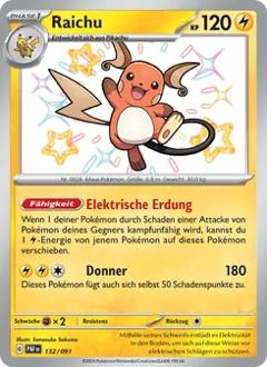 Raichu (132) aus dem Set Paldeas Schicksale