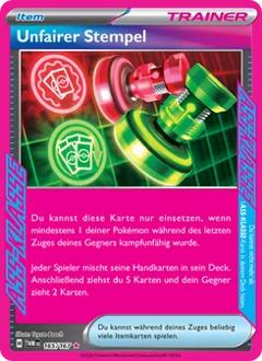 Unfairer Stempel Nr. 165