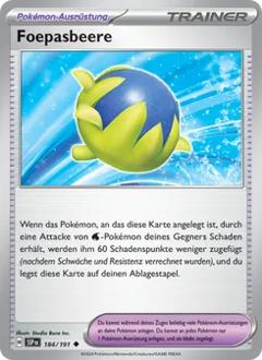Foepasbeere Nr. 184