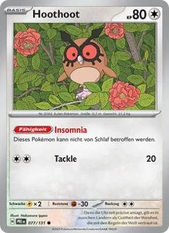 Hoothoot Nr. 077