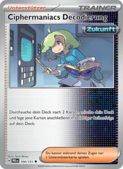 Ciphermaniacs Decodierung Nr. 104