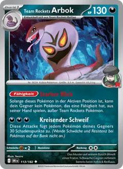 Team Rockets Arbok Nr. 113