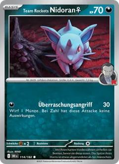 Team Rockets Nidoran♀ Nr. 114