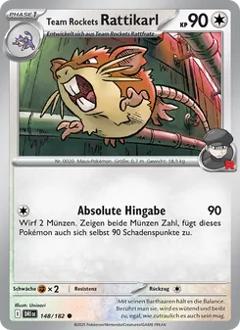 Team Rockets Rattikarl Nr. 148