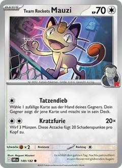 Team Rockets Mauzi Nr. 149