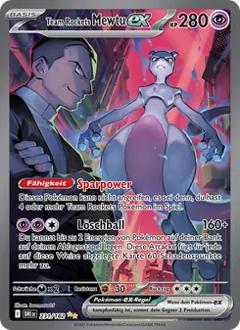 Team Rockets Mewtu-ex (231) aus dem Set Ewige Rivalen