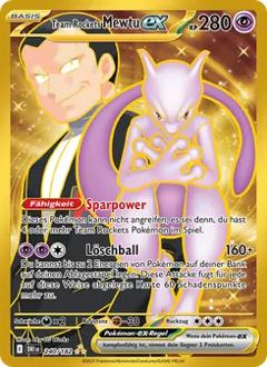 Team Rockets Mewtu-ex (240) aus dem Set Ewige Rivalen