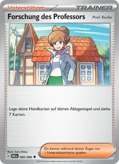 Forschung des Professors Nr. 085