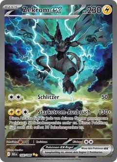 Zekrom-ex (166) aus dem Set Schwarze Blitze