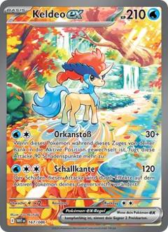 Keldeo-ex (167) aus dem Set Weiße Flammen