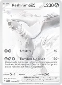 Reshiram-ex (173) aus dem Set Weiße Flammen