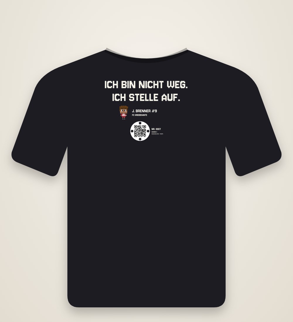 „Ich bin nicht weg. Ich stelle auf.“