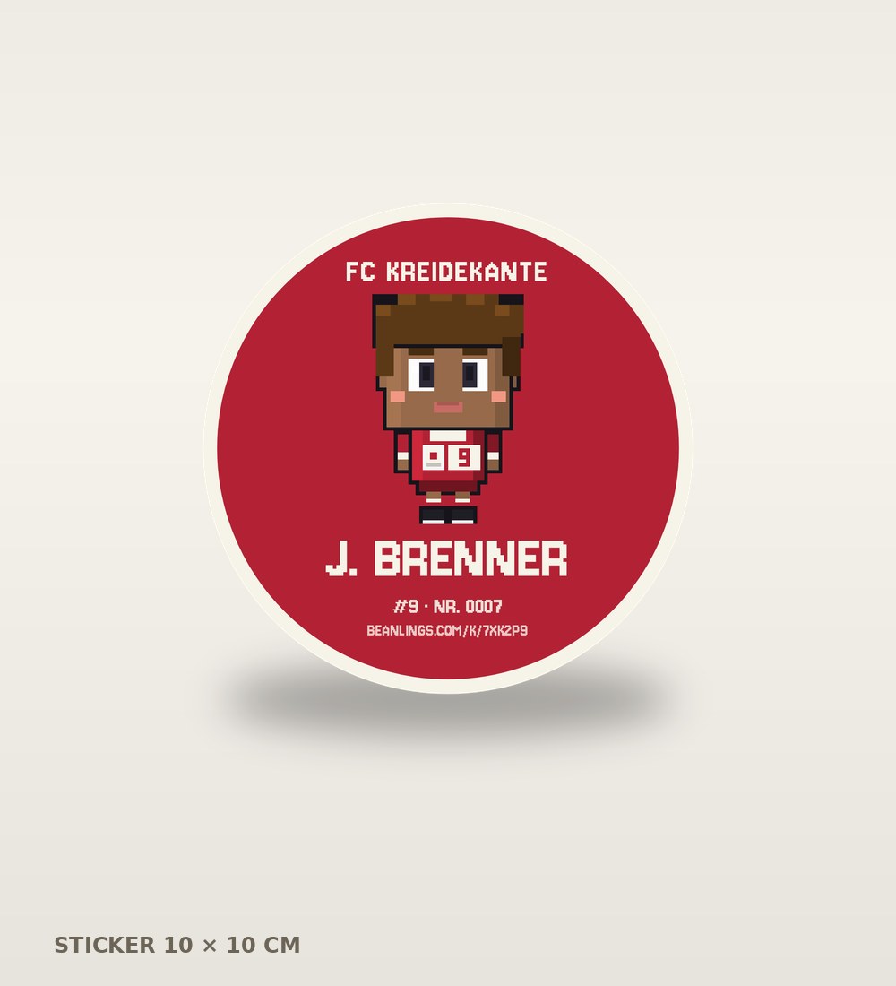 Sticker (10 × 10 cm)