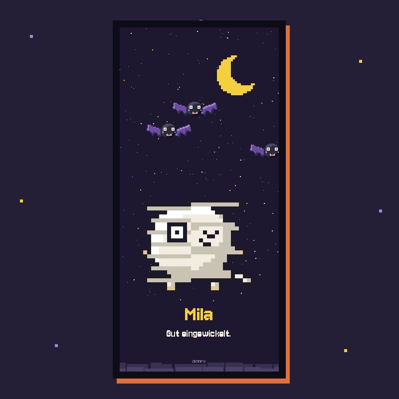 Handy-Hintergrund Mini-Mumie