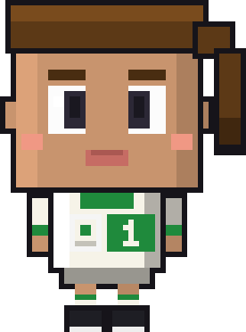 Die Pixelfigur von Mila