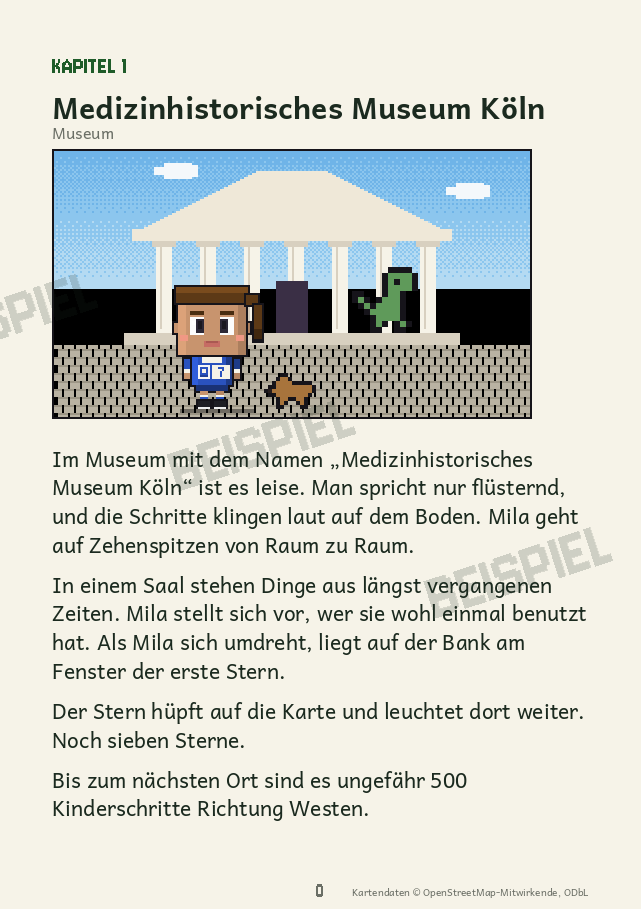 Beispielseite aus dem Buch für Köln